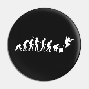 Evolution of Human kind Pin