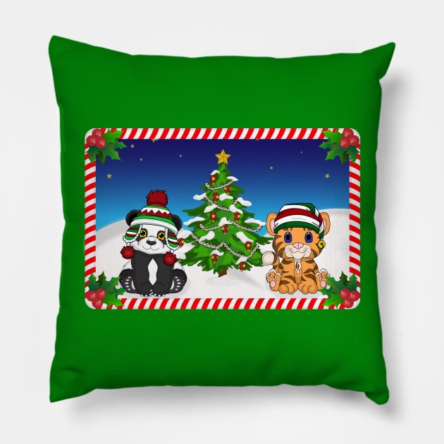 Happy Holidays! Pillow by Greylady2016