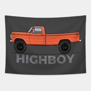 Highboy Orange Tapestry