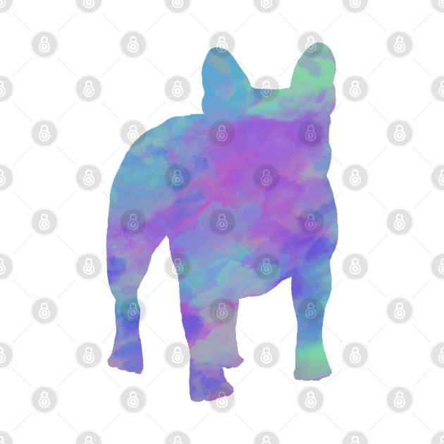 Rainbow Pastel French Bulldog by TrapperWeasel