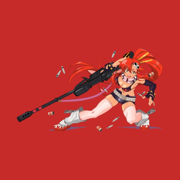 YOKO RITTONA - STICKER - ANIME by JMPrint