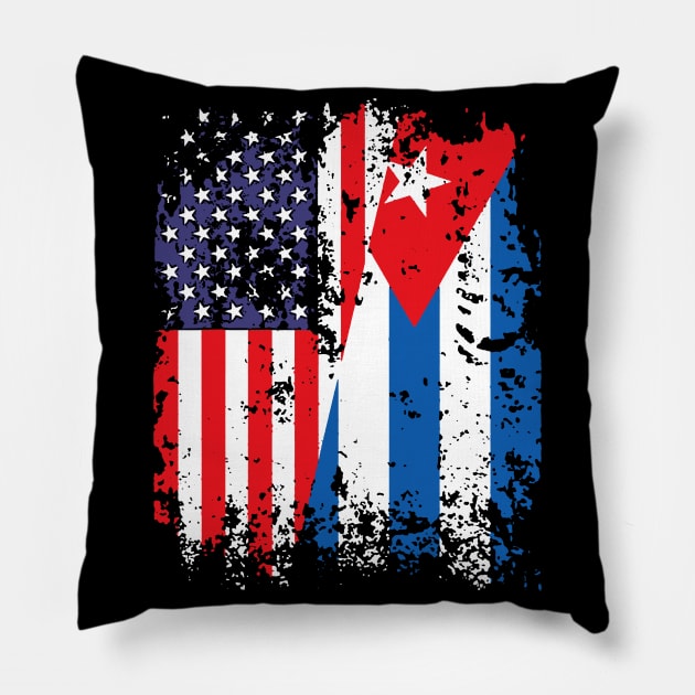 SOS Cuba Flag Free Cuba Libre 2021 Pillow by dyazagita