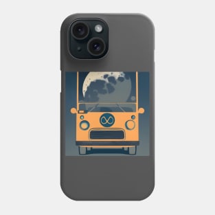 Moon Skoolie Bus Phone Case