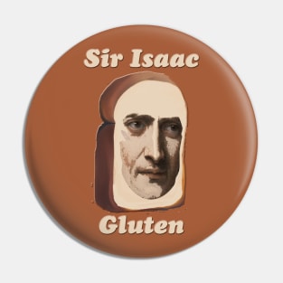 Sir Isaac Gluten Pin