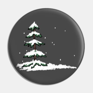 Joyous June Wintertime Pin