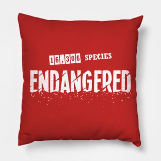 16,306 Endangered Species Pillow