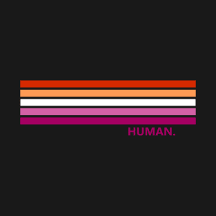 Lesbian Human pride T-Shirt