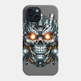 Biomech Skull S01 D98 Phone Case