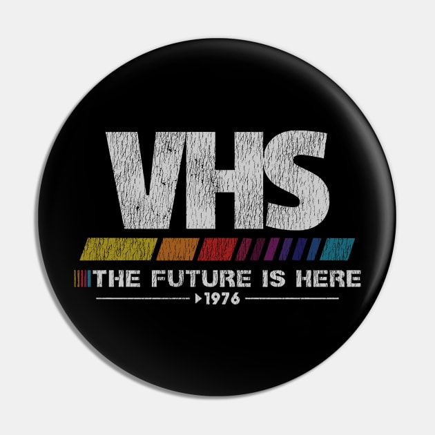 Vintage VHS - The Future Is Here Pin by megsna