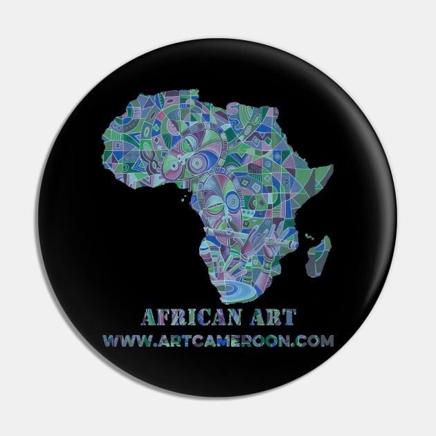 The Drummer and the Flutist V Pin by ArtCameroon