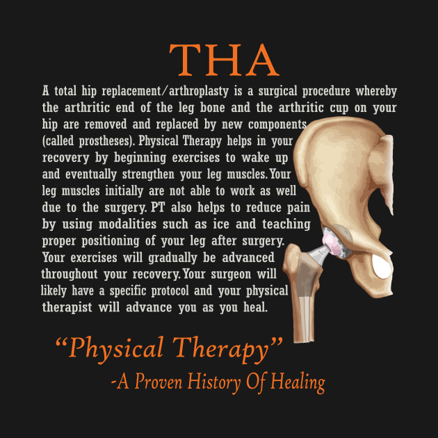 Physical Therapy THA by TherapyTees