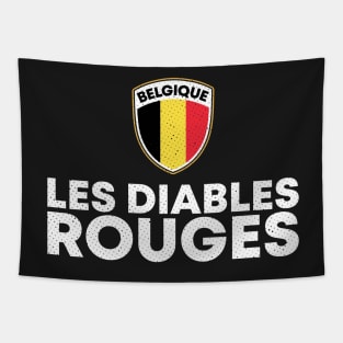 Les Diables Rouges Belgique Belgium Tapestry