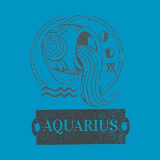 AQUARIUS HOROSCOPE SIGN T-Shirt