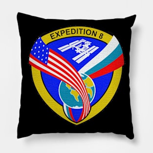 Black Panther Art - NASA Space Badge 156 Pillow