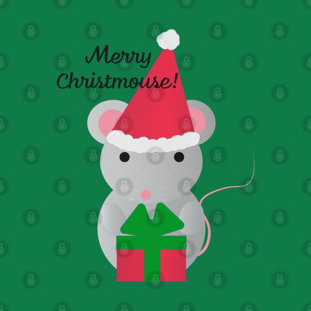 Merry Christmouse Mouse by Hedgie Designs