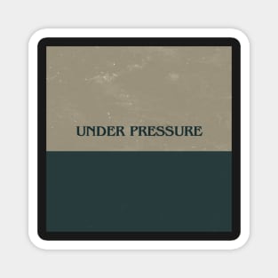 Under Pressure - Logic Album Art Sticker Magnet