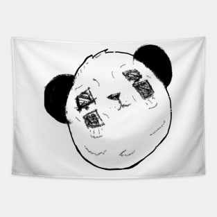 Cute panda T-Shirt Tapestry