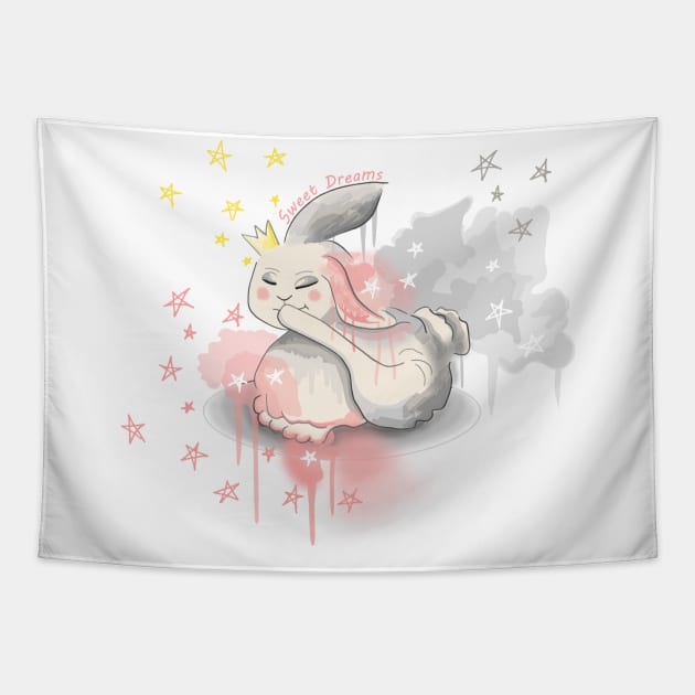 Sweet Dreams Tapestry by fujer