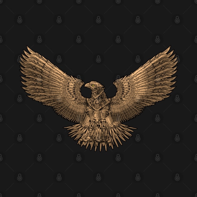 Ancient Rome Steampunk Roman Eagle Aquila Legion Standard by Styr Designs