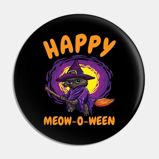 Funny Halloween Gift for a Halloween Party Pin by TO Store