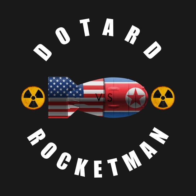 Dotard vs Rocketman - North Korea leader vs USA leader by CMDesign