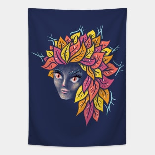 Alien Mother Nature Ghost Tapestry