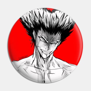 the mark of the wolves garou martial art expert in anime style ecopop in red blood Pin