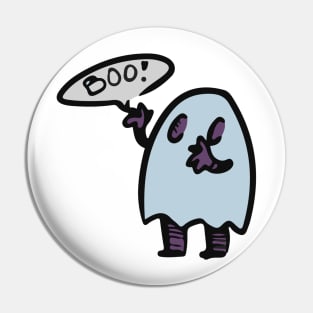 Spooky Ghost - Sticker Pin