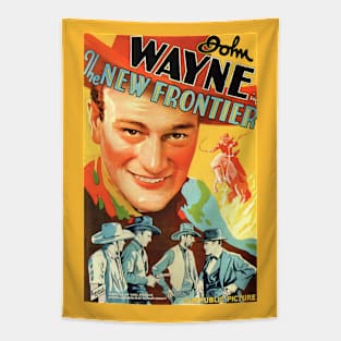 Classic John Wayne Movie - The New Frontier Tapestry