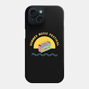 Summer music festival Phone Case