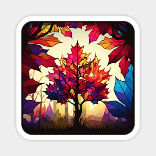 Maple Tree Magnet