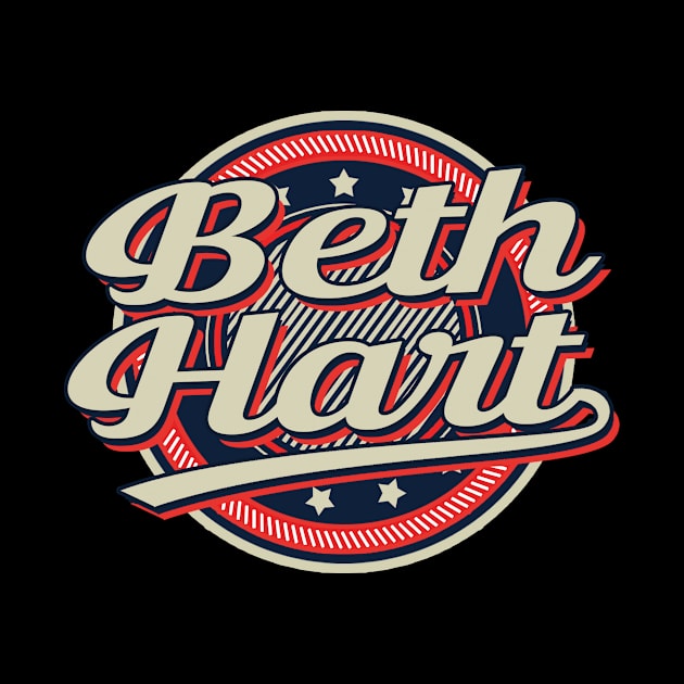 Graphic Beth Proud Name Personalized Birthday 70s 80s 90s Styles by Skateboarding Flaming Skeleton