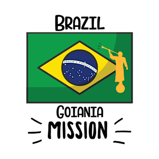 Brazil Goiania Mormon LDS Mission Missionary Gift Idea T-Shirt