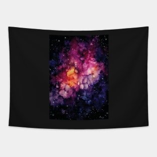 Outer Space and Nebula Tapestry