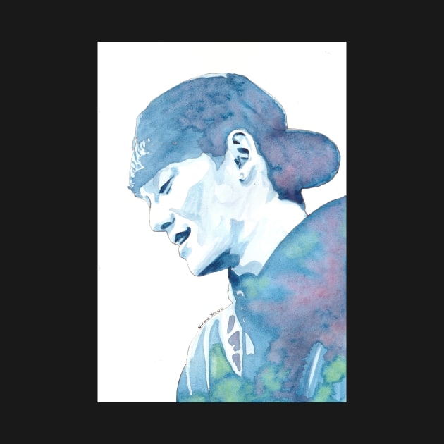 EXO Chen Watercolour Design by NiamhYoungArt by NiamhYoungArt