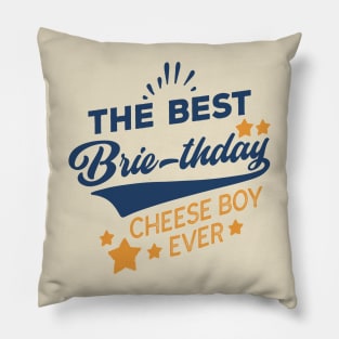 cheese birthday pun Pillow