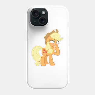 Blushing Applejack Phone Case