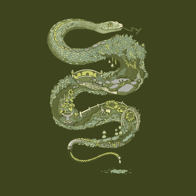 Garden Snake by Made With Awesome