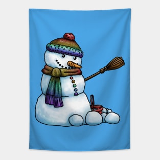 Snowperson Tapestry