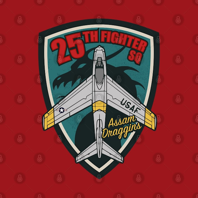 F-86 Sabre 25th Fighter Squadron (Small logo) by TCP