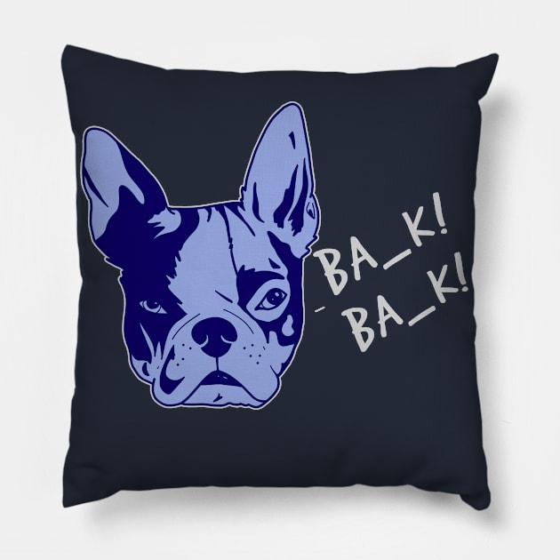 Boston Terrier Accent Pillow by TaliDe
