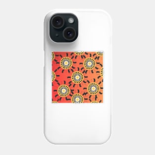 Awesome Aboriginal Dot Art Phone Case