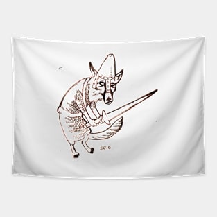 Fox Knight Tapestry