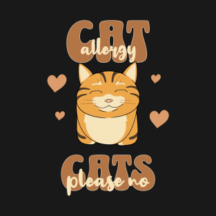 Allergic to Cats T-Shirt