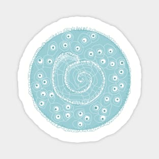 Mandala shell Magnet