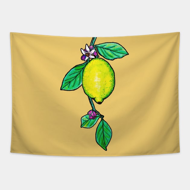 Lemon Tapestry by ThisIsNotAnImageOfLoss