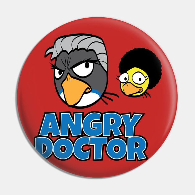 Angry Doctor (Bill Version) Pin by MrPandaDesigns