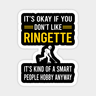 Smart People Hobby Ringette Magnet