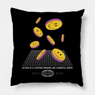 Acid design #11 Pillow