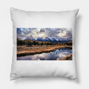 Schwabacher's Landing Sunset Pillow